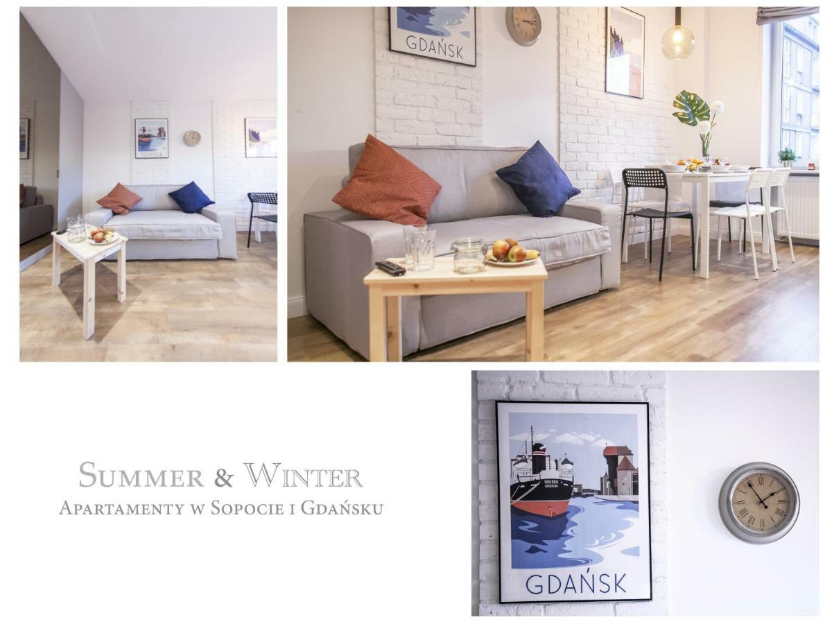 Family Luxury Comfort Old Town Apartament, 1-8, 2 Sypialnie I Salon, Parking W Cenie Gdańsk Exteriör bild
